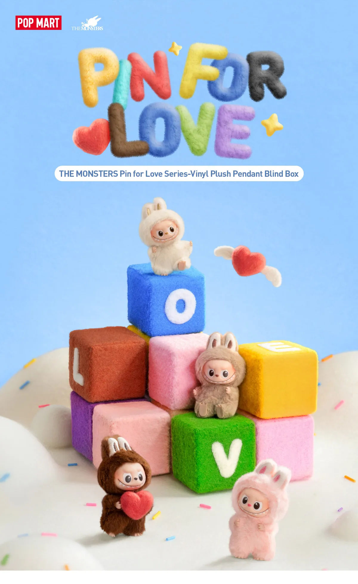[NEW] Labubu Pin For Love Series