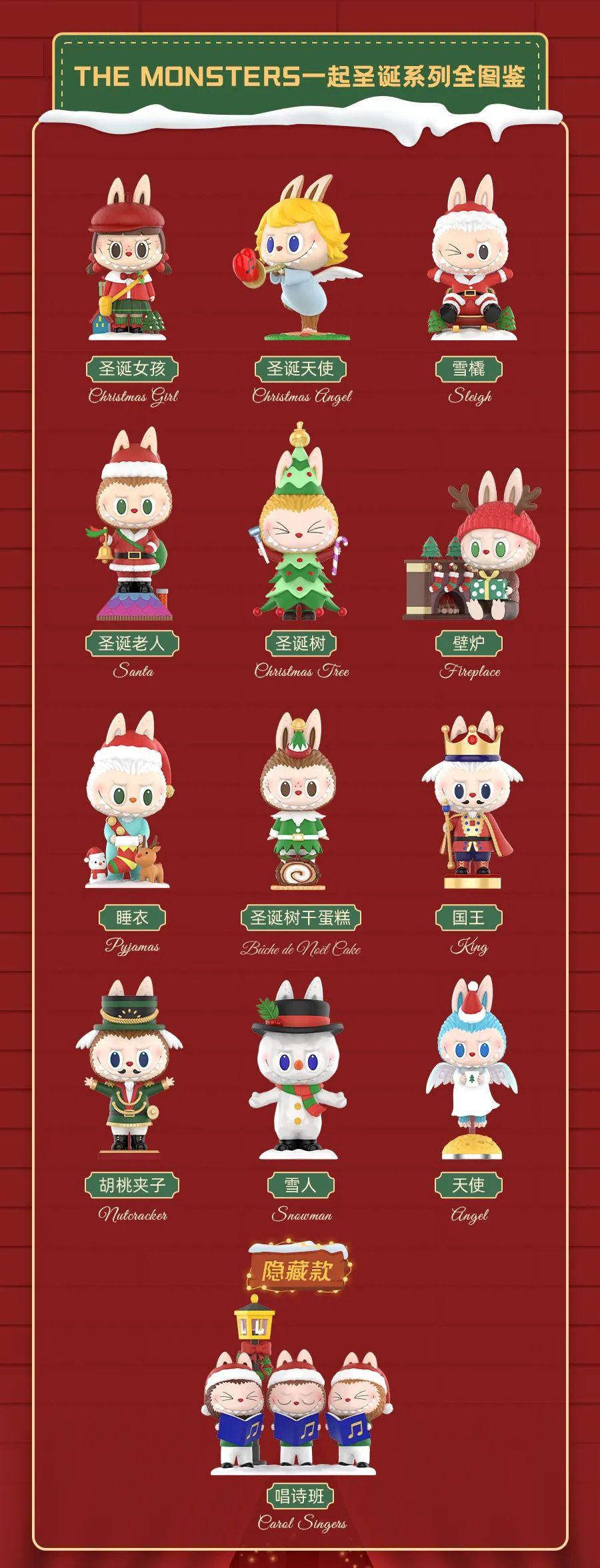 Labubu Together Christmas Series Reference Images 12