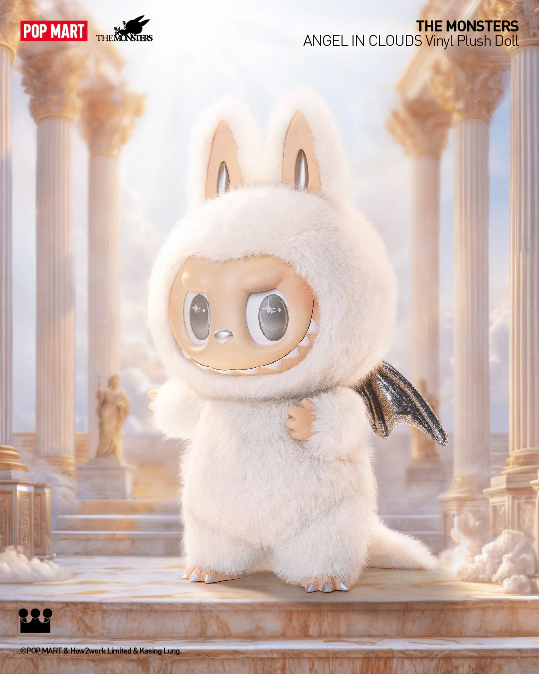 Labubu Angel In Clouds