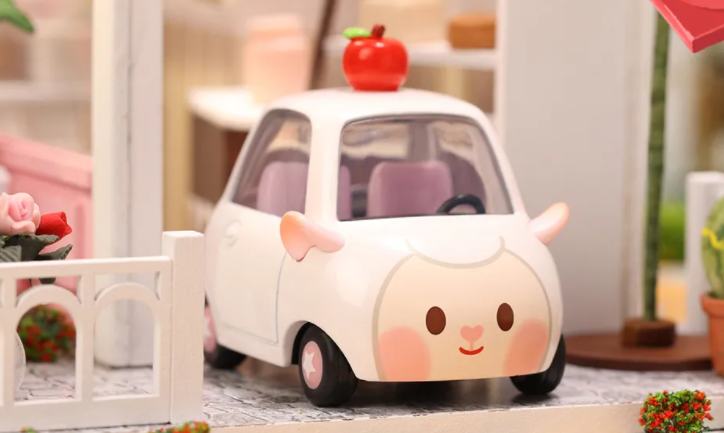 Labubu Cute Private Car Series Reference Images 10