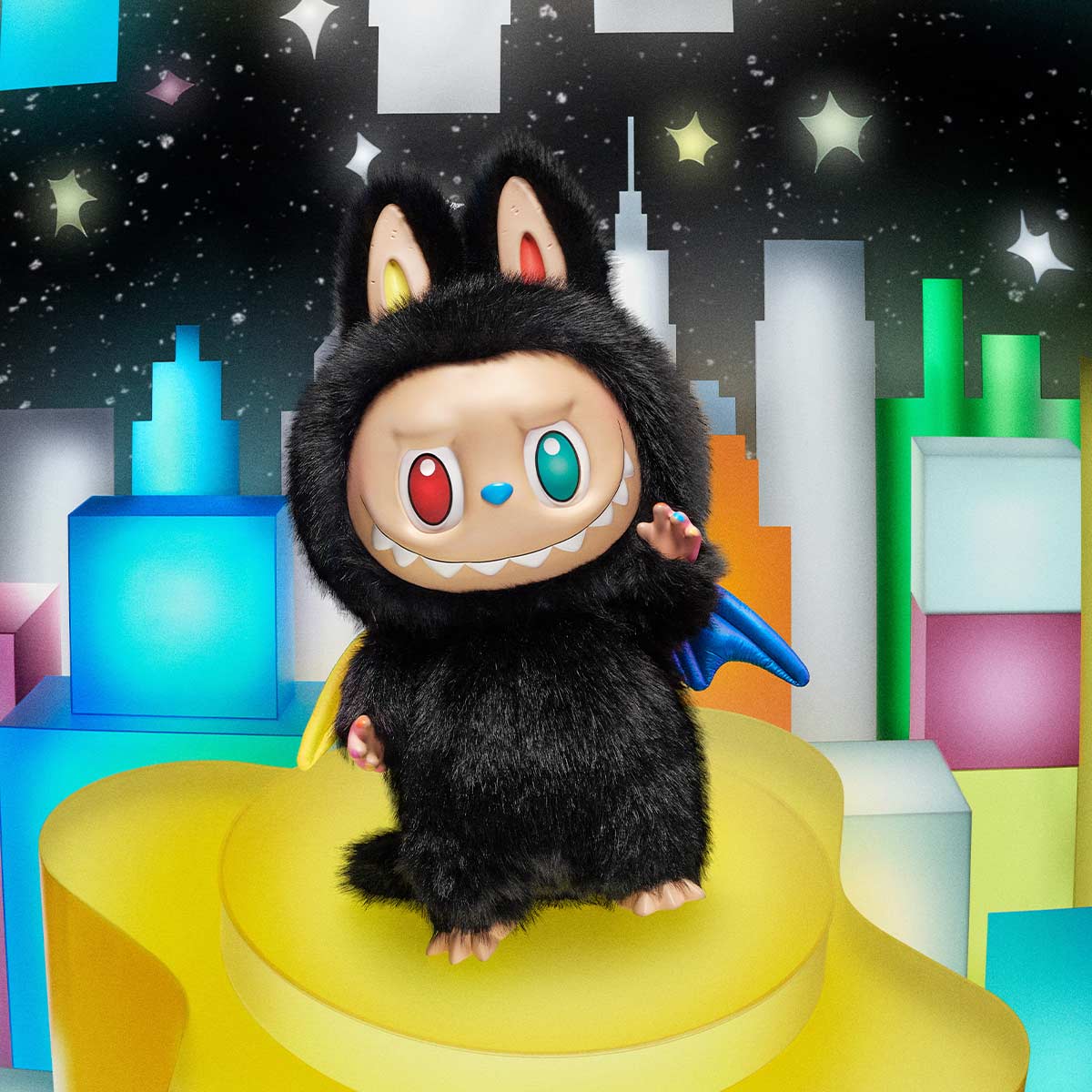 THE MONSTERS 十周年系列-ZIMOMO 搪胶毛绒公仔 参考图片 4