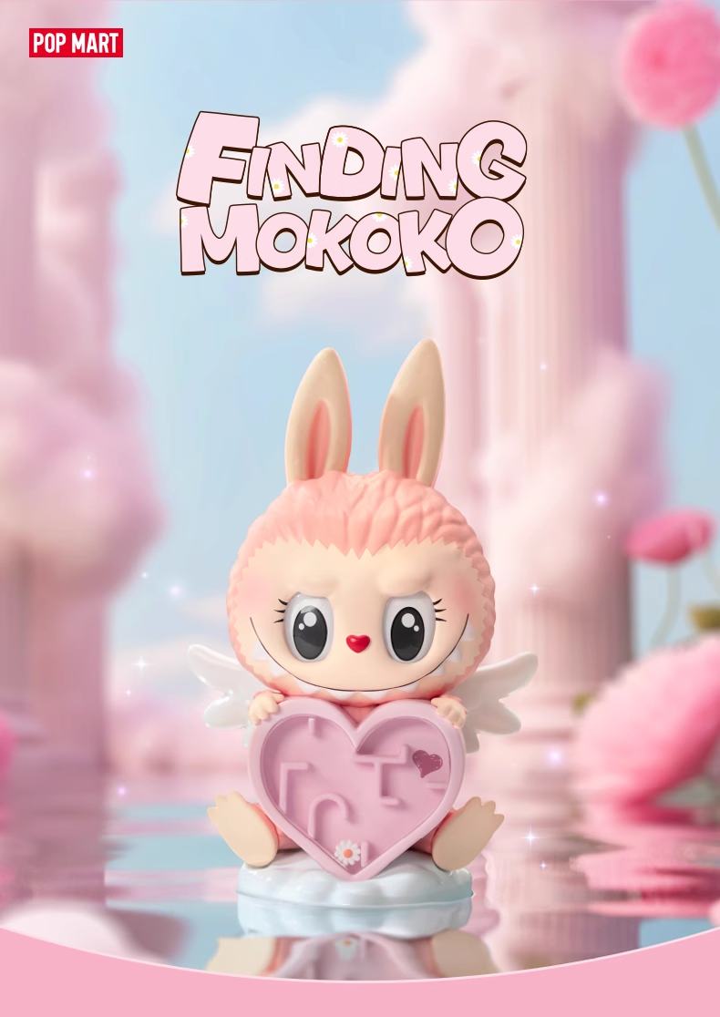 Labubu Finding Mokoko Series