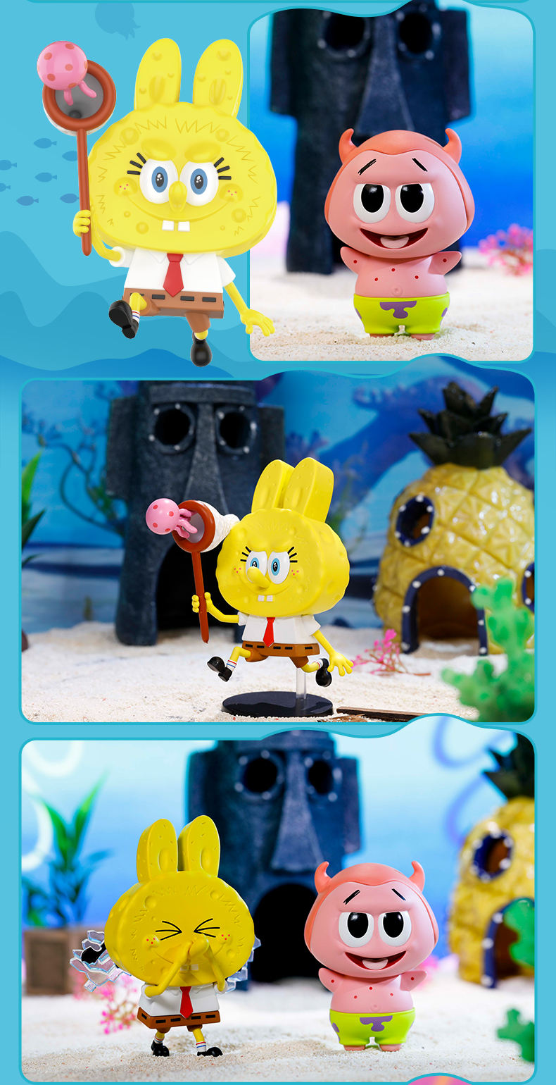 Labubu The Monsters x SpongeBob SquarePants Series Reference Images 8