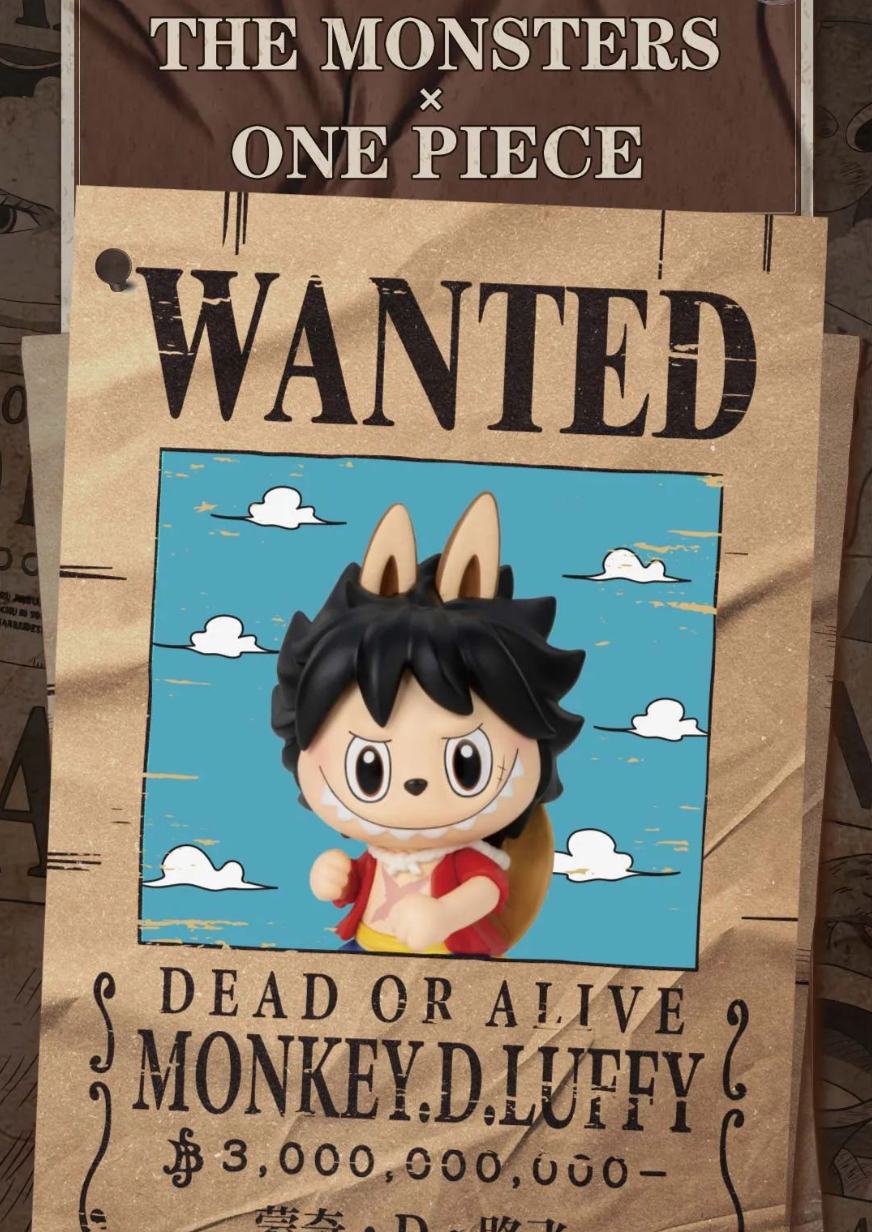 Labubu The Monsters x One Piece Series Reference Images 1