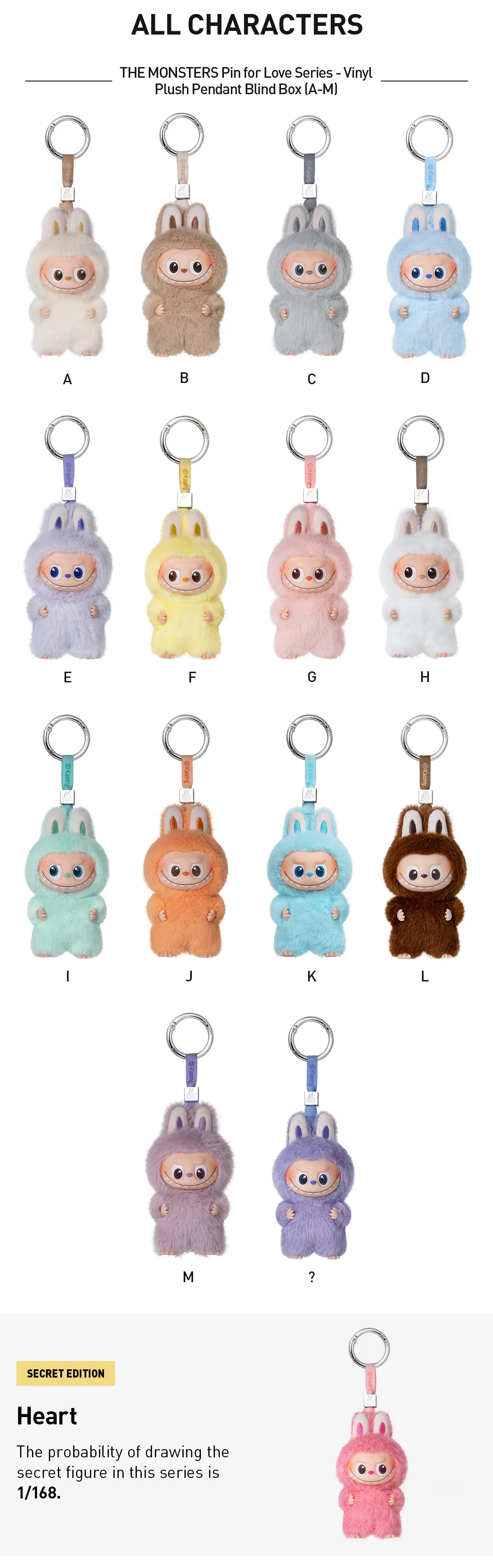 [NEW] Labubu Pin For Love Series Reference Images 13