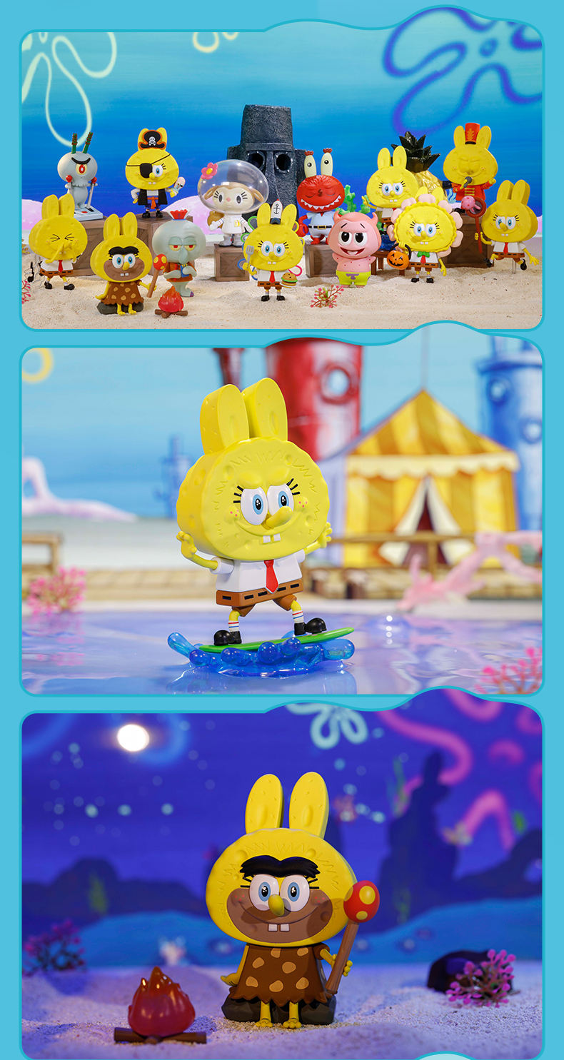 Labubu The Monsters x SpongeBob SquarePants Series Reference Images 6