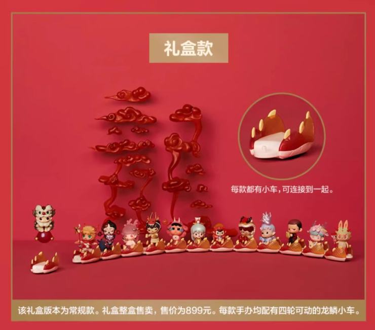 Labubu Dragon Chant Auspicious Series Reference Images 3