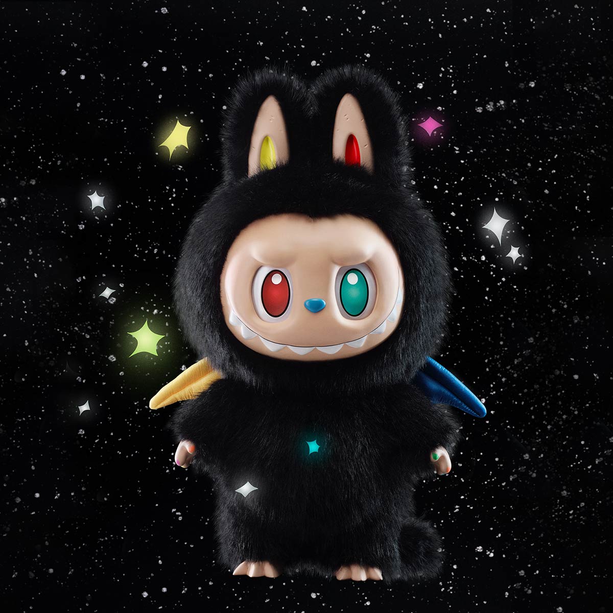 THE MONSTERS 十周年系列-ZIMOMO 搪胶毛绒公仔 参考图片 7