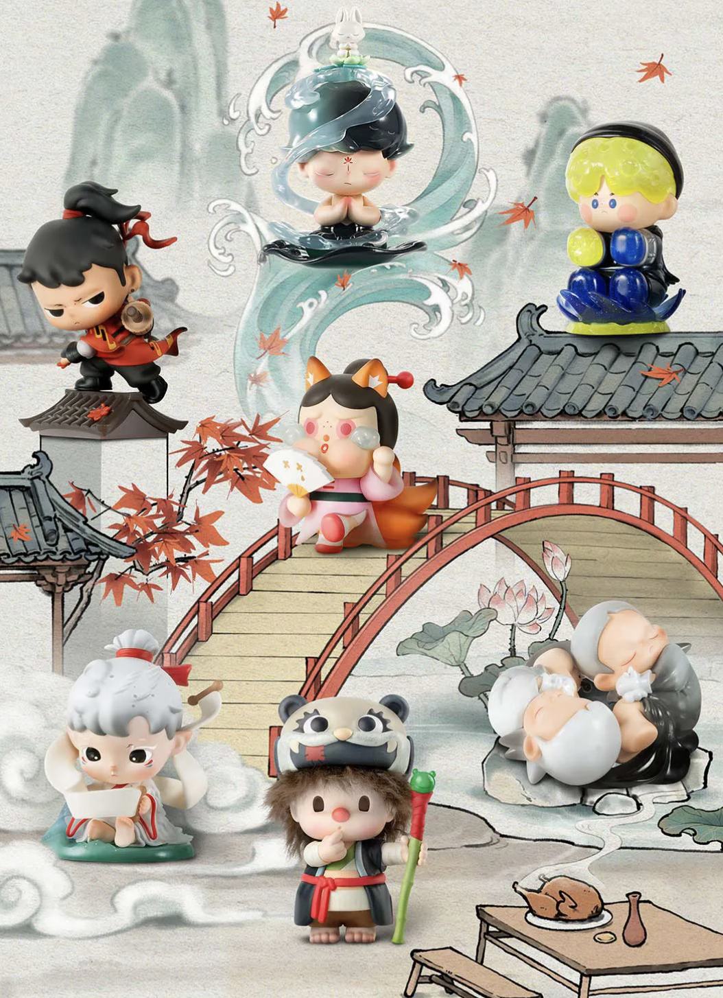 Labubu 14th Anniversary Musou Town Series
